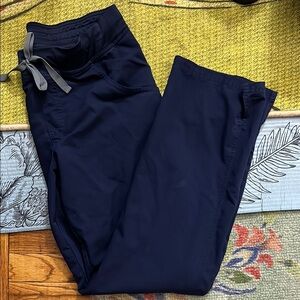 FIGS Navy Blue Drawstring scrub Pants size: M